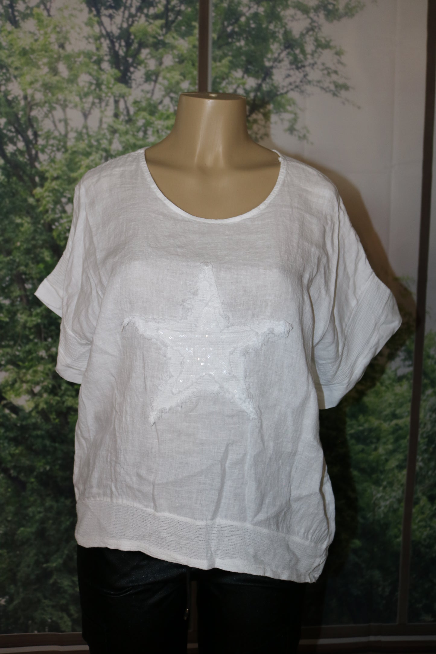 Linen blouse Star